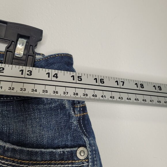 Vintage y2k Aeropostale low rise micro shorts spears hilton party size 7/8 - Picture 4 of 6